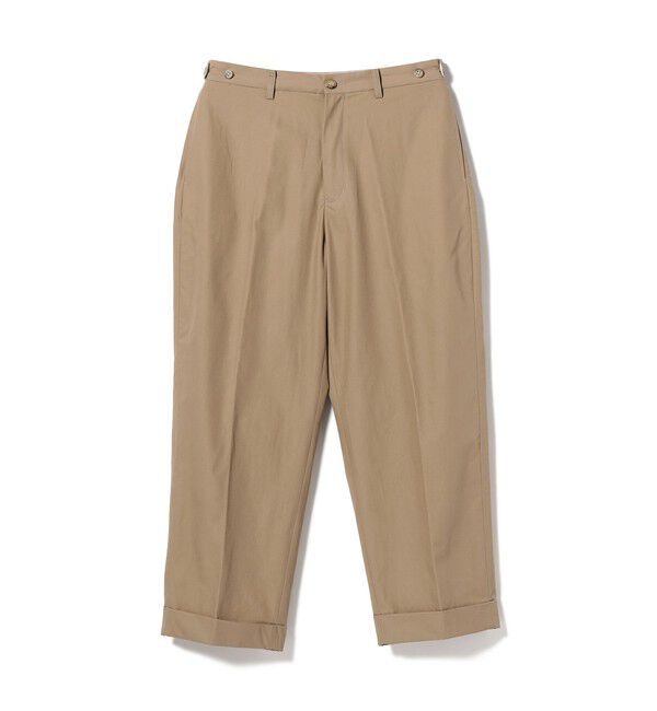 BEAMS PLUS「BEAMS PLUS｜IVY Trousers Wide High Density Cotton｜トラウザーズ｜ワイドシルエット｜ウェザークロス」|その他|