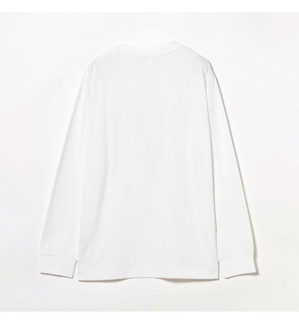 BEAMS「BEAMS｜LACOSTE / ベーシック ロングスリーブ Tシャツ｜ 長袖｜ロンT｜ロゴ刺繍 」|Tシャツ・カットソー|
