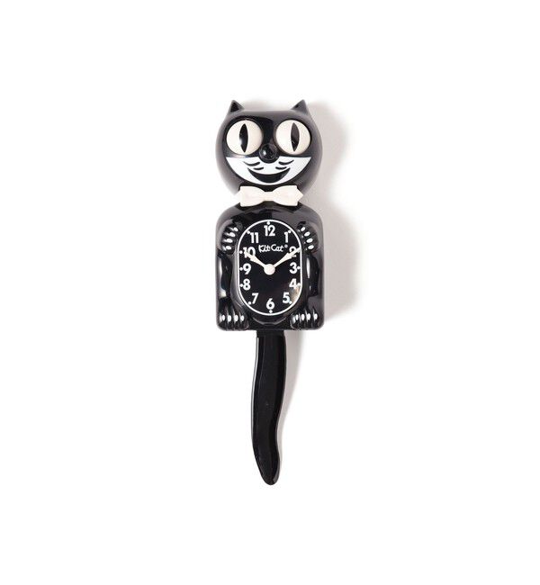 bPr BEAMS「California Clock / Kit-Cat Klock ブラック」|クロック・置時計|