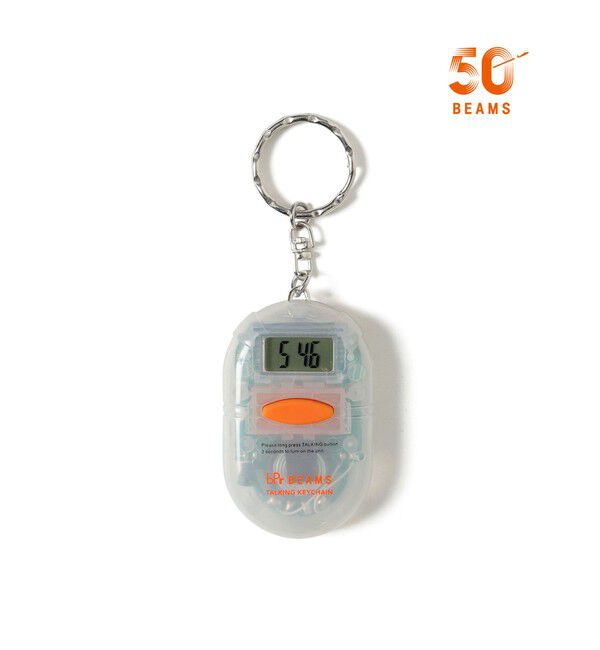 bPr BEAMS「"BEAMS TALKING SERIES" TALKING Key Chain Japanese」|クロック・置時計|CLEAR