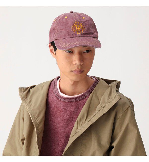 BEAMS「BEAMS｜フェード BMS キャップ」|キャップ・キャスケット|BURGUNDY