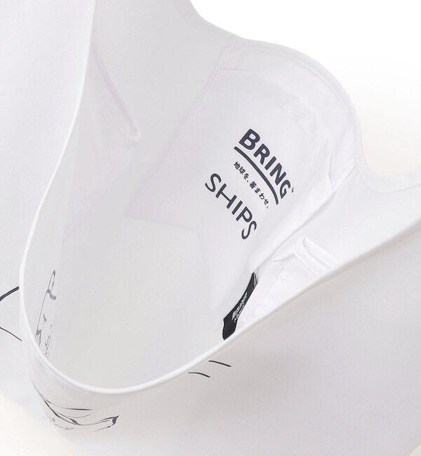 SHIPS for women「BRING&times;SHIPS ECOバッグ 中」|エコバッグ|