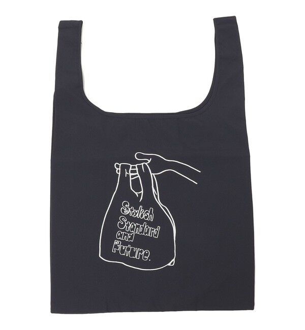 SHIPS for women「BRING&times;SHIPS ECOバッグ 中」|エコバッグ|ネイビー