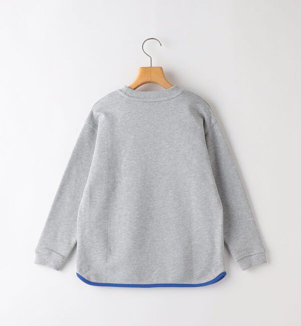 SHIPS KIDS「SHIPS KIDS:80～90cm / パイピング カレッジ ロゴ スウェット」|スウェット・ジャージ|