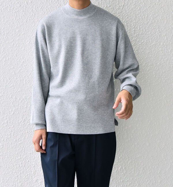 SHIPS any「SHIPS any: 〈手洗い可能〉 ミラノリブ モックネック ニット 25AW◇」|ニット・セーター|
