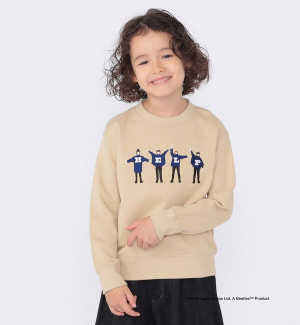 SHIPS KIDS「SHIPS KIDS:100～130cm /【THE BEATLES（ザ・ビートルズ）】スウェット」|スウェット・ジャージ|