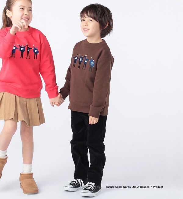 SHIPS KIDS「SHIPS KIDS:100～130cm /【THE BEATLES（ザ・ビートルズ）】スウェット」|スウェット・ジャージ|
