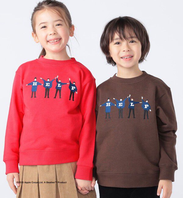 SHIPS KIDS「SHIPS KIDS:100～130cm /【THE BEATLES（ザ・ビートルズ）】スウェット」|スウェット・ジャージ|