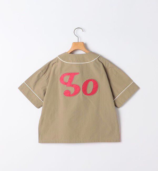 SHIPS KIDS「SHIPS KIDS:140～150cm /  ベースボール シャツ」|シャツ・ブラウス|