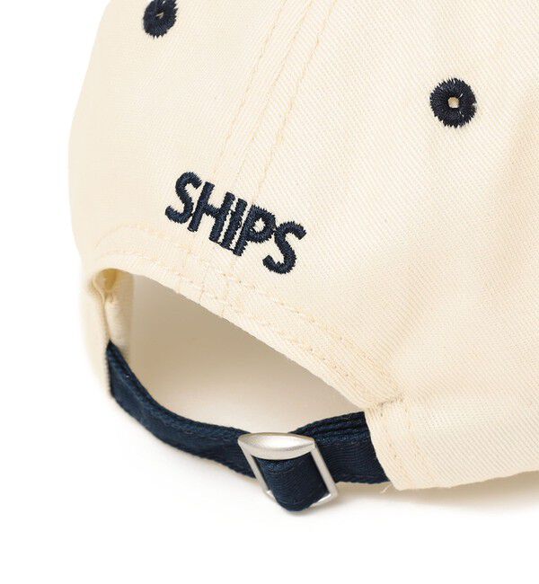 SHIPS KIDS「SHIPS KIDS:刺繍 ツイル ロゴ キャップ」|キャップ・キャスケット|
