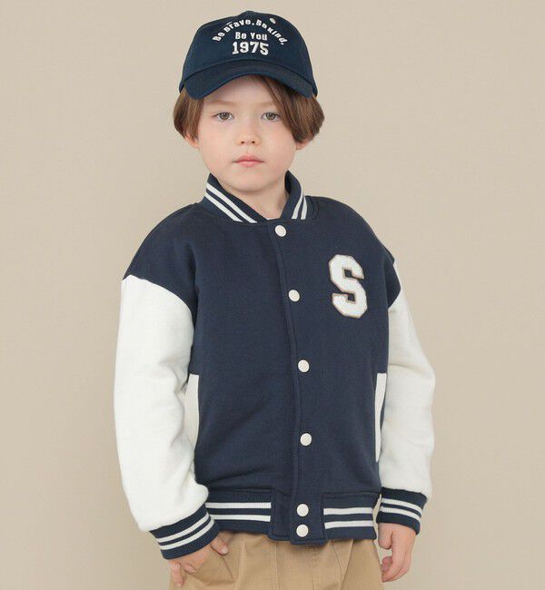 SHIPS KIDS「SHIPS KIDS:刺繍 ツイル ロゴ キャップ」|キャップ・キャスケット|