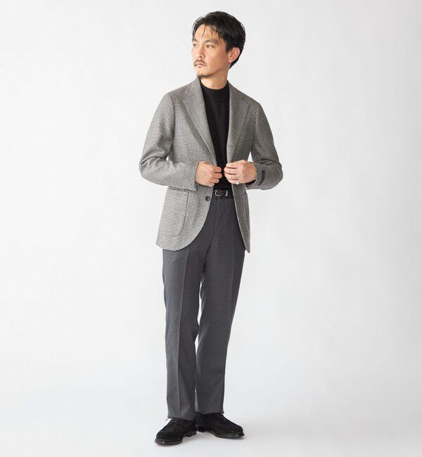 SHIPS「PT TORINO: CITY FIT ウール ライト フランネル スラックス」|スラックス|