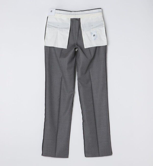 SHIPS「PT TORINO: CITY FIT ウール ライト フランネル スラックス」|スラックス|