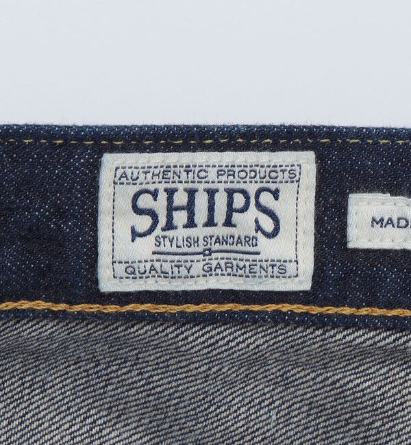 SHIPS「SHIPS: AUTHENTIC 5ポケット デニム ワンウォッシュ」|チノ|