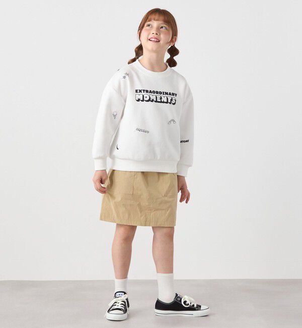 SHIPS any「SHIPS any:〈洗濯機可能〉ポンチ デザイン クルーネック プルオーバー <KIDS>」|スウェット・ジャージ|
