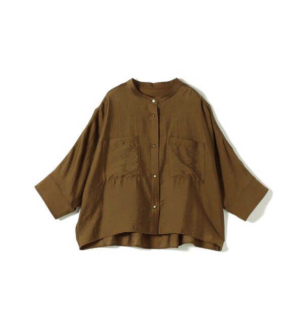 SHIPS for women「〈手洗い可〉NEW シルク混 シアー 羽織 シャツ」|シャツ・ブラウス|