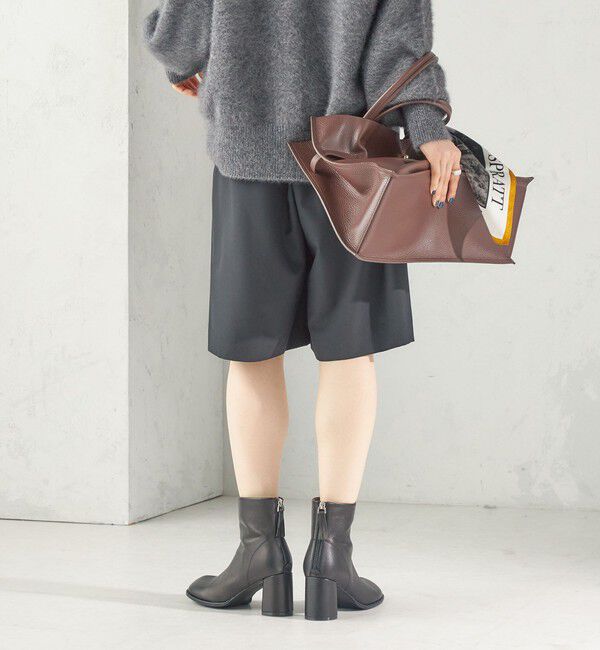 SHIPS for women「《予約》〈手洗い可能〉タック ギャザー ハーフ パンツ」|その他|