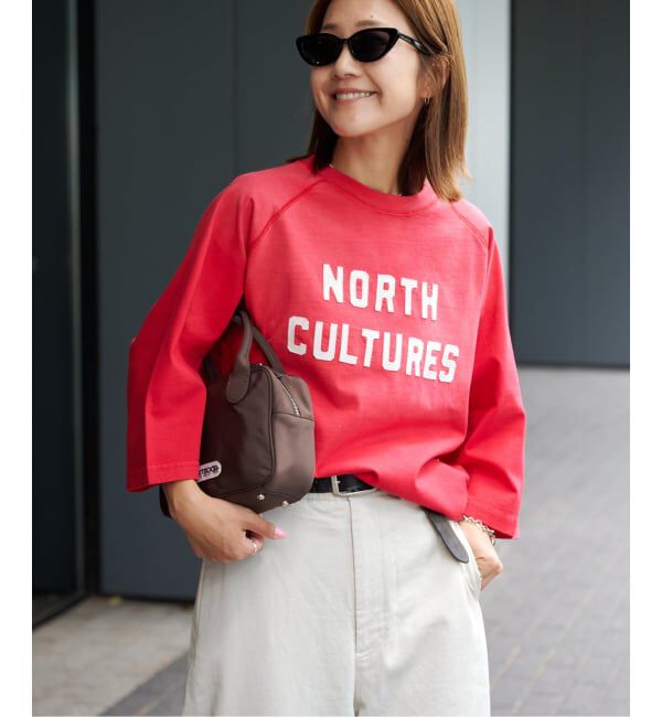 OUTDOOR PRODUCTS Usual Things「SCREEN STARS ex SUNFADE 7s Tee」|Tシャツ・カットソー|レッド