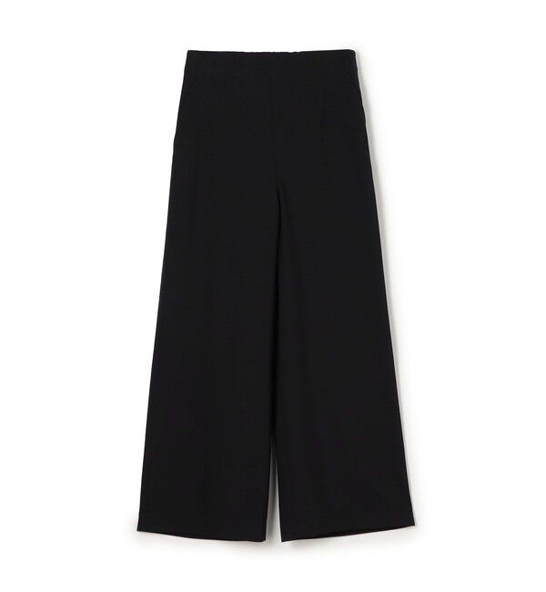 MACPHEE「ポリエステルウールストレッチ フレアパンツ」|その他|69 ネイビー