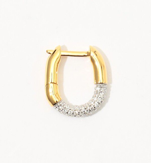 TOMORROWLAND GOODS「Otiumberg. Small Demi Pave Stap 片耳ピアス」|ピアス|