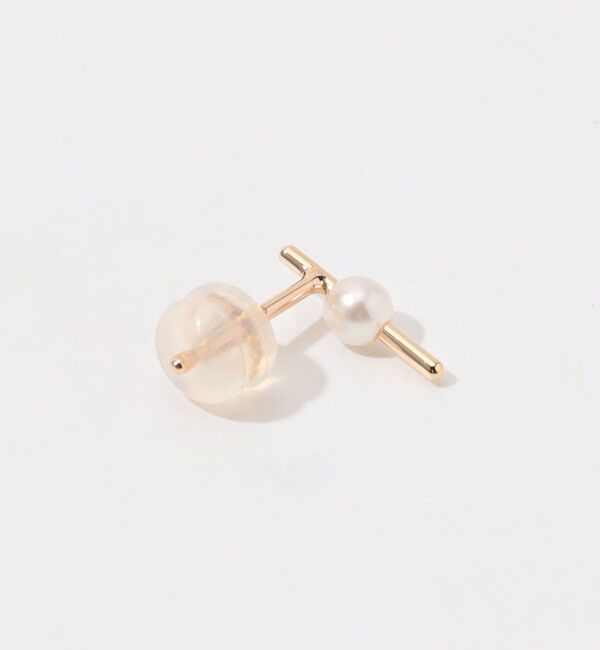 TOMORROWLAND GOODS「Hirotaka Akoya Pearl Bar 片耳ピアス」|ピアス|
