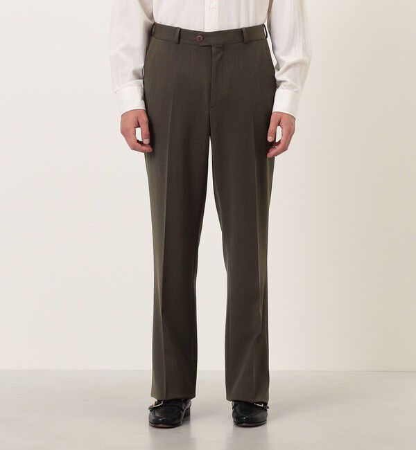 TOMORROWLAND BUYING WEAR「BERNARD ZINS MABILLON ポリエステルウール ノープリーツトラウザーズ」|スラックス|