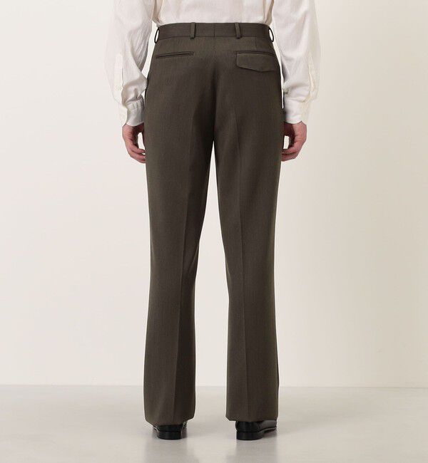 TOMORROWLAND BUYING WEAR「BERNARD ZINS MABILLON ポリエステルウール ノープリーツトラウザーズ」|スラックス|