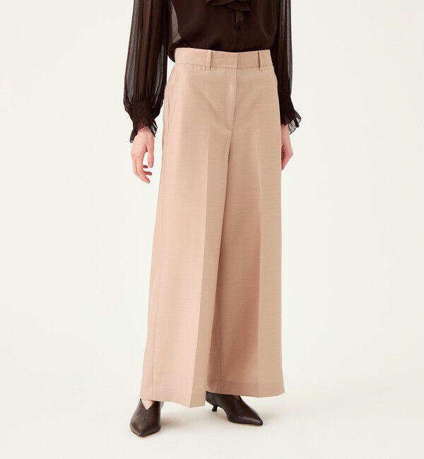 Ballsey「Diana タックレスワイドパンツ」|その他|