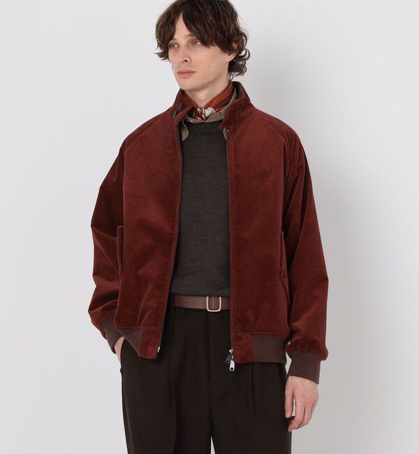 TOMORROWLAND MENS「【WEB先行予約・別注】BARACUTA G9 ウールコーデュロイブルゾン」|ブルゾン・スタジャン|