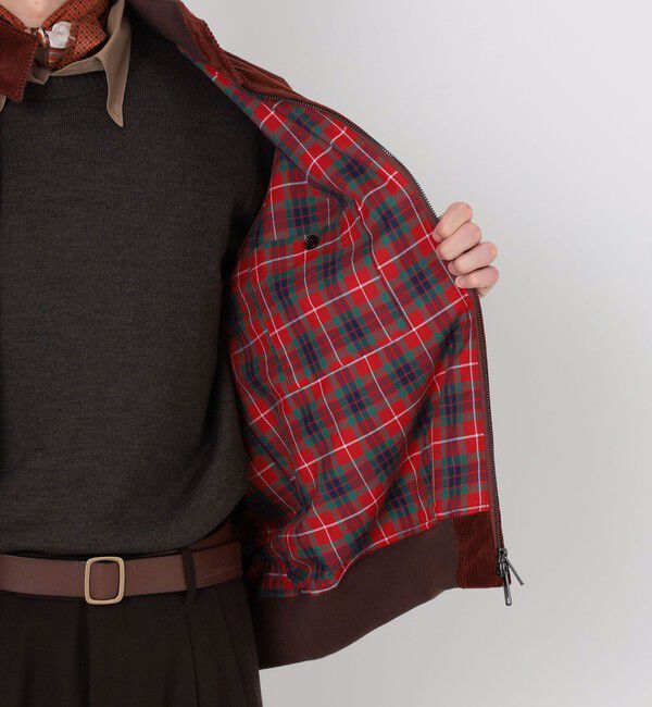 TOMORROWLAND MENS「【WEB先行予約・別注】BARACUTA G9 ウールコーデュロイブルゾン」|ブルゾン・スタジャン|