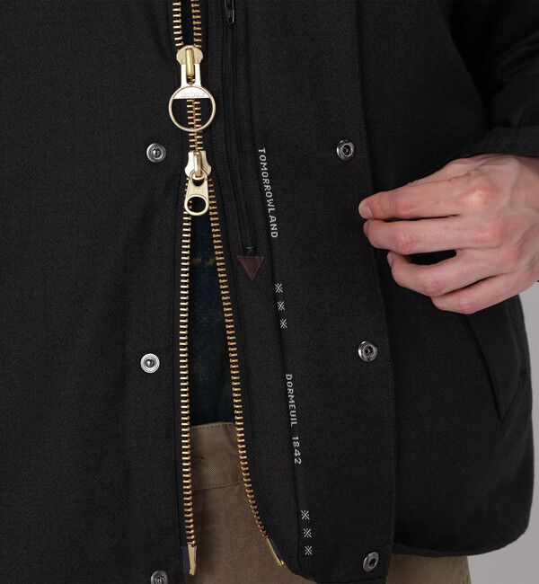 TOMORROWLAND MENS「【WEB先行予約・別注】Barbour TRANSPORT 3WAY ウールブルゾン DORMEUIL」|ブルゾン・スタジャン|