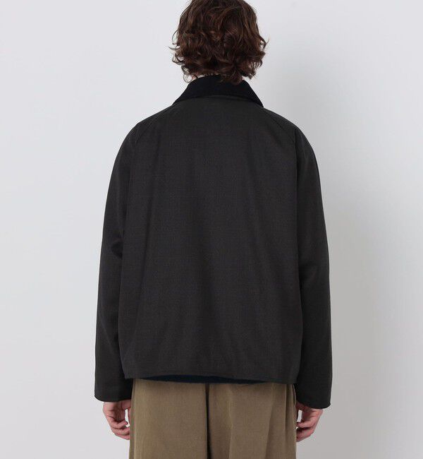 TOMORROWLAND MENS「【WEB先行予約・別注】Barbour TRANSPORT 3WAY ウールブルゾン DORMEUIL」|ブルゾン・スタジャン|