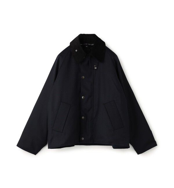 TOMORROWLAND MENS「【WEB先行予約・別注】Barbour TRANSPORT 3WAY ウールブルゾン DORMEUIL」|ブルゾン・スタジャン|69 ネイビー