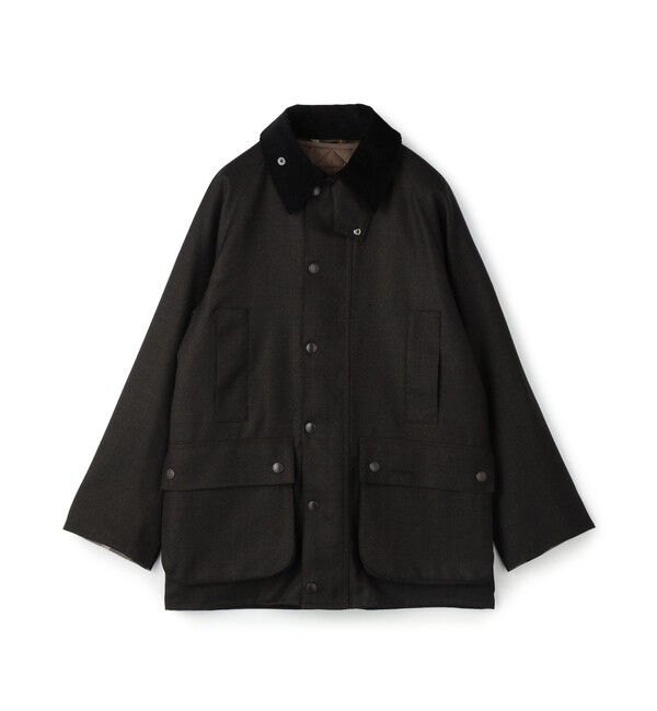 TOMORROWLAND MENS「【WEB先行予約・別注】Barbour CL BEAUFORT 3WAY ウールブルゾン DORMEUIL」|ブルゾン・スタジャン|57 カーキ