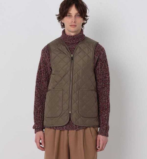 TOMORROWLAND MENS「【WEB先行予約・別注】Barbour CL BEAUFORT 3WAY ウールブルゾン DORMEUIL」|ブルゾン・スタジャン|