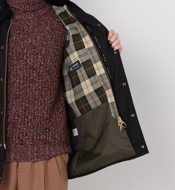 TOMORROWLAND MENS「【WEB先行予約・別注】Barbour CL BEAUFORT 3WAY ウールブルゾン DORMEUIL」|ブルゾン・スタジャン|
