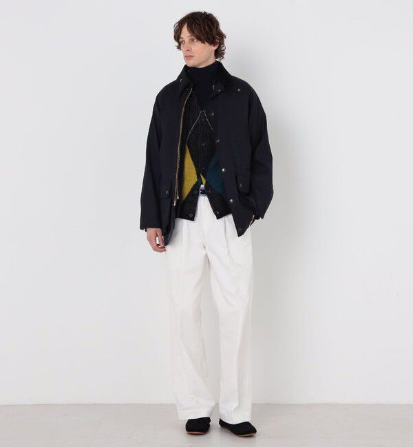 TOMORROWLAND MENS「【WEB先行予約・別注】Barbour CL BEAUFORT 3WAY ウールブルゾン DORMEUIL」|ブルゾン・スタジャン|