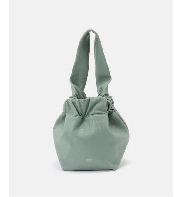  「【blancle/ ブランクレ】Mini one handle bag」|ハンドバッグ|グリーン C