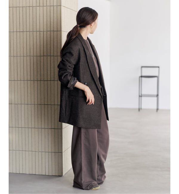 Plage「《予約》BALLI  CHECK ジャケット」|テーラードジャケット|