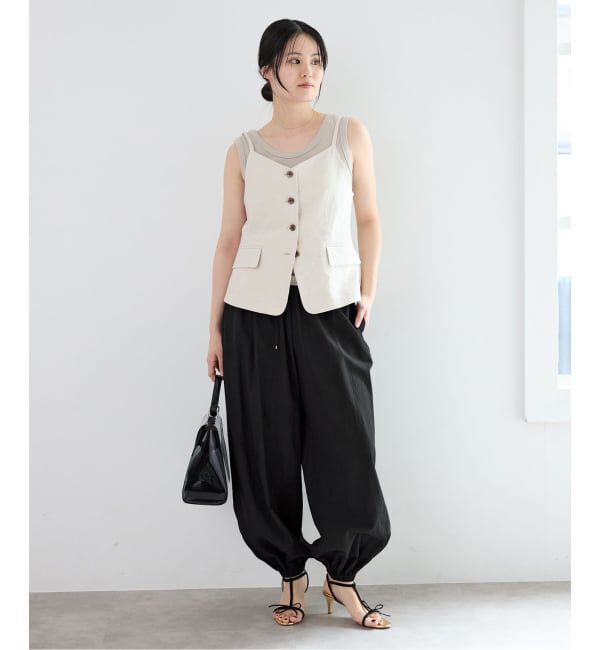 IENA「ウォッシャブルタフタバルーンパンツ」|その他|