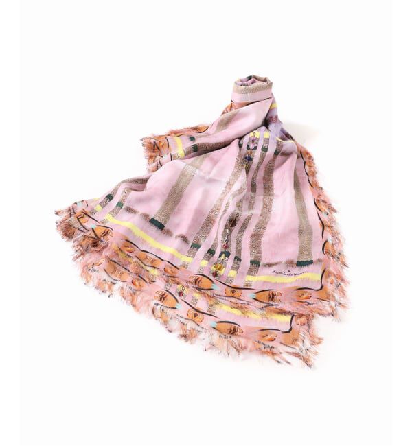 VERMEIL par iena「《追加》PIERRE LOUIS MASCIA ピエール ルイマーシャ Scarf 135x194cm 517308/101」|バンダナ・スカーフ|