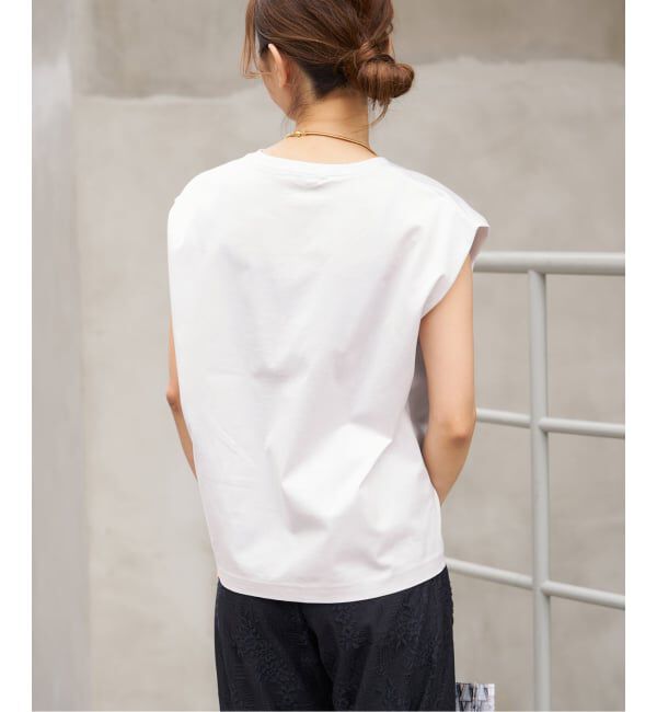 VERMEIL par iena「ヘンリーノースリーブ プルオーバー」|Tシャツ・カットソー|