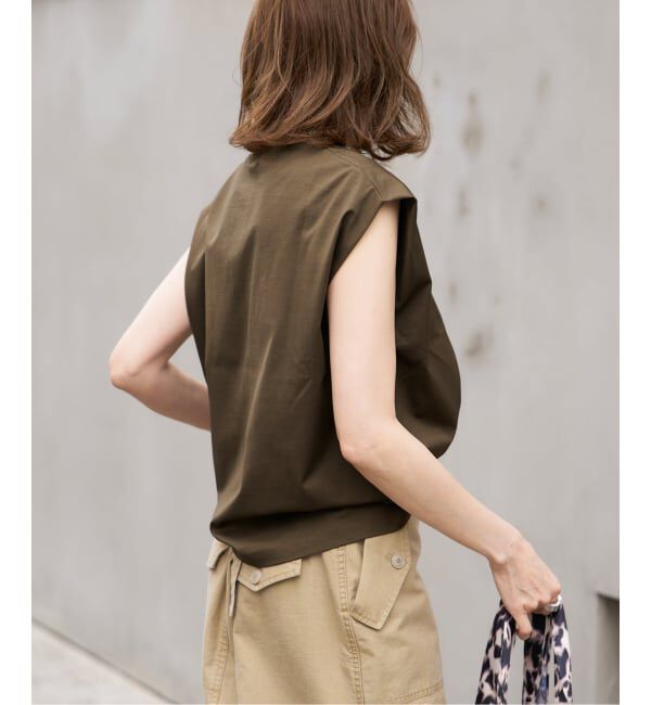 VERMEIL par iena「ヘンリーノースリーブ プルオーバー」|Tシャツ・カットソー|