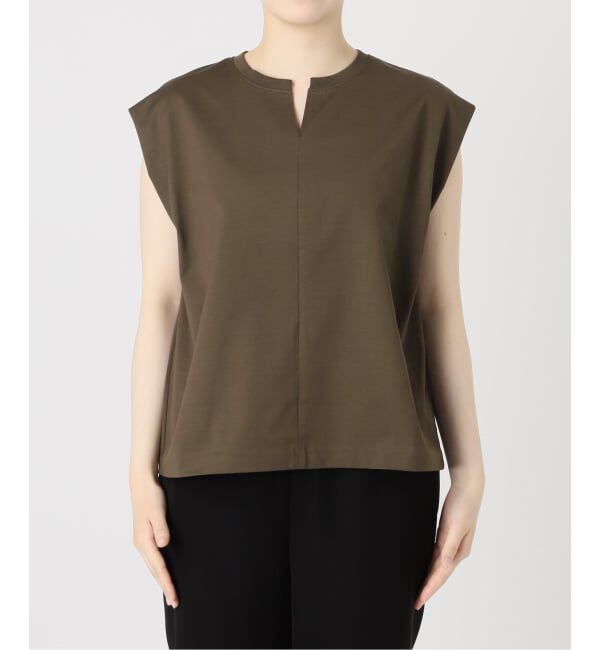 VERMEIL par iena「ヘンリーノースリーブ プルオーバー」|Tシャツ・カットソー|