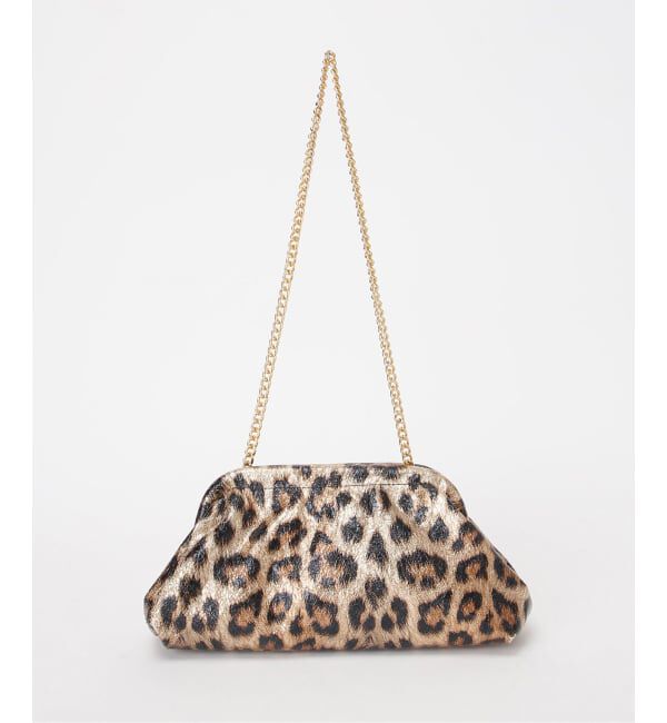 VERMEIL par iena「《予約》Caterina bertini カテリーナ ベルティーニ レオパードクラッチバッグ 5894」|クラッチバッグ|