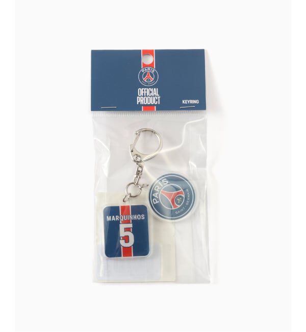 Paris Saint-Germain「【Paris Saint-Germain / パリ・サン＝ジェルマン】 JUSTICE Acrylic Keychain」|キーケース|ブラック D