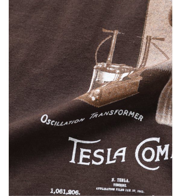 417 EDIFICE「Cotton Expressions Tesla T-Shirt」|Tシャツ・カットソー|