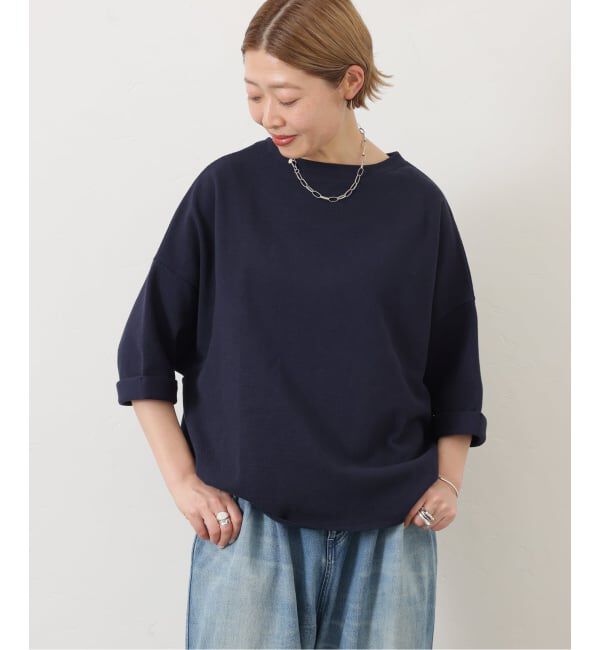 journal standard luxe「カノコ プルオーバー」|Tシャツ・カットソー|ネイビー