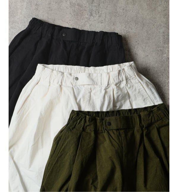 J.S.Homestead「J.S.Homestead / コットン ヘンプ エア クルー パンツ」|スラックス|
