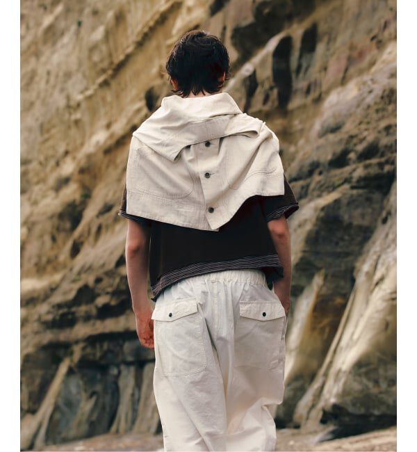 J.S.Homestead「J.S.Homestead / コットン ヘンプ エア クルー パンツ」|スラックス|